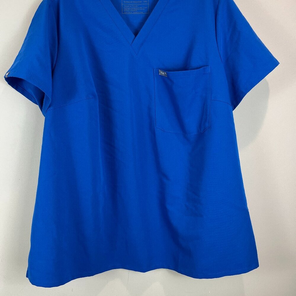 Women's Blue Figs Scrub top Size XXL